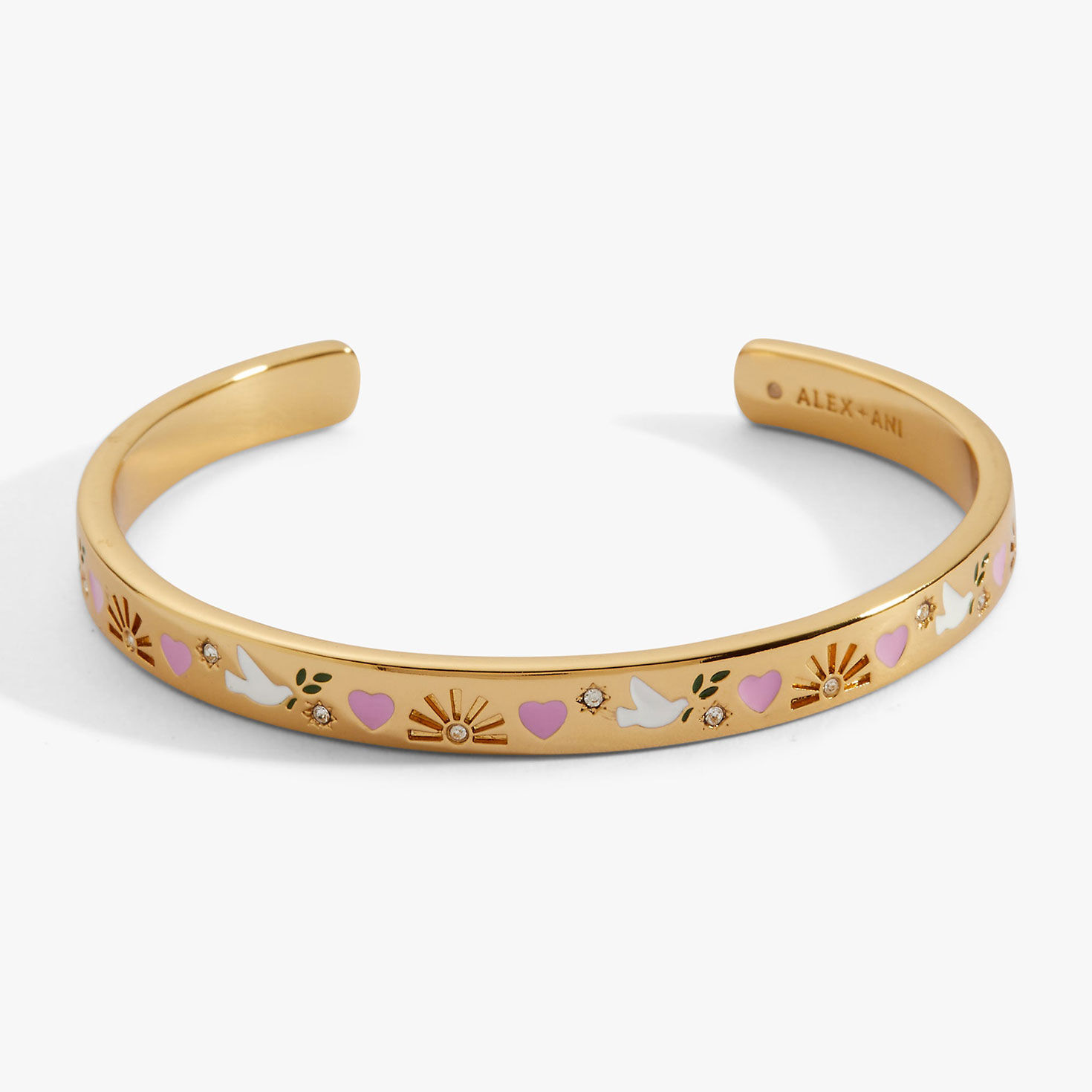 Alex And Ani 'Pray, Wait and Trust' Cuff Bracelet