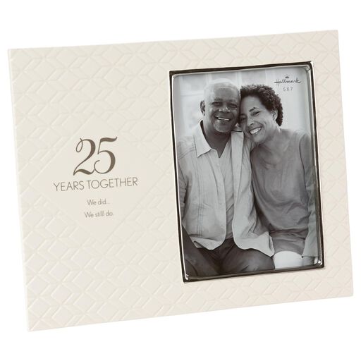 25th anniversary gifts cards