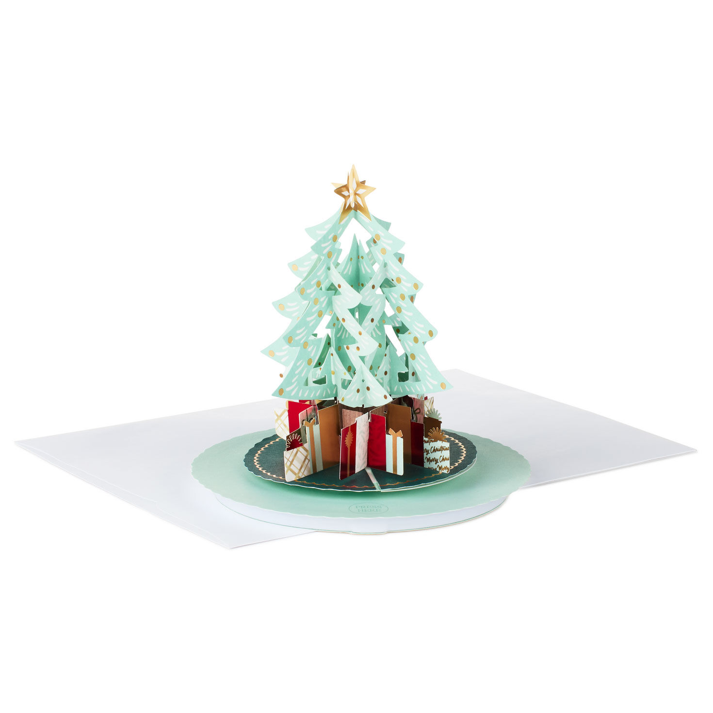 thumbnail image 2 of Hallmark Paper Wonder Christmas Cards Set Of 3-Pop-Up 2 of 10