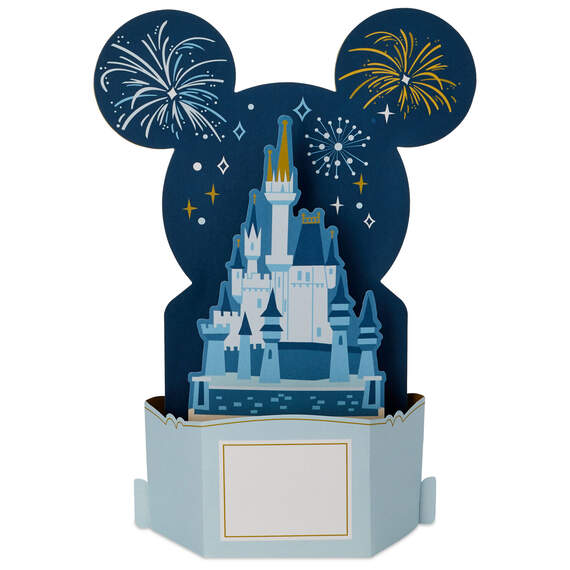 Walt Disney World 50th Anniversary Believe Musical 3D Pop-Up Card With Light, , large image number 2