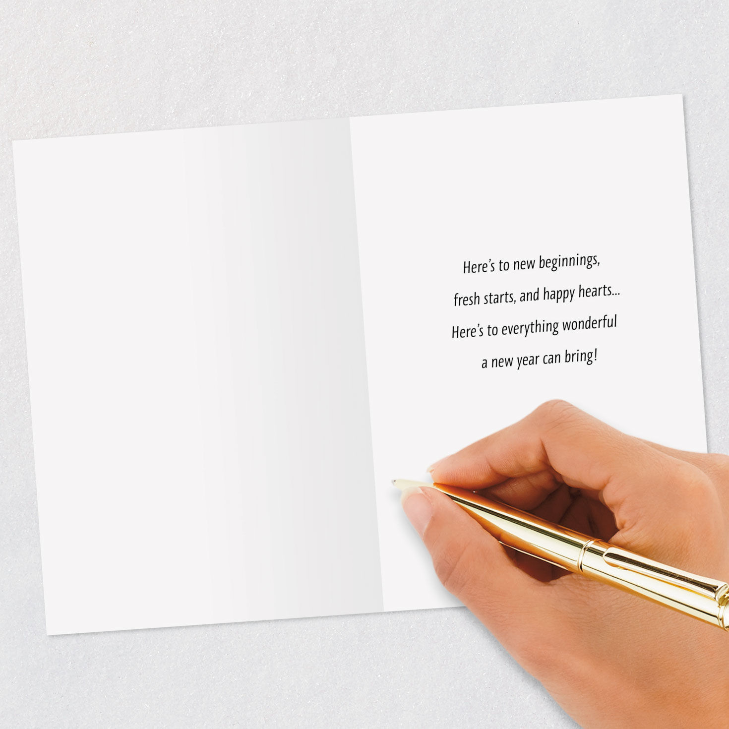 Champagne Tower New Year Cards, Pack of 6, , large image number 5