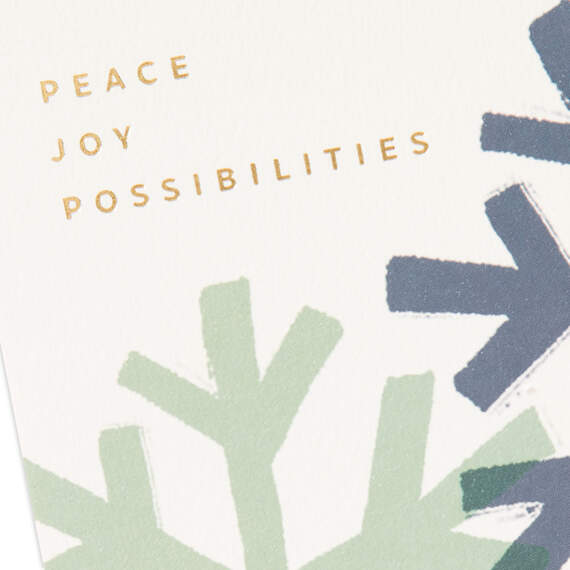 Peace, Joy and Possibilities Christmas Card, , large image number 4