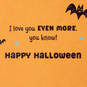 Love You More Than You Know Halloween Card for Grandson, , large image number 2