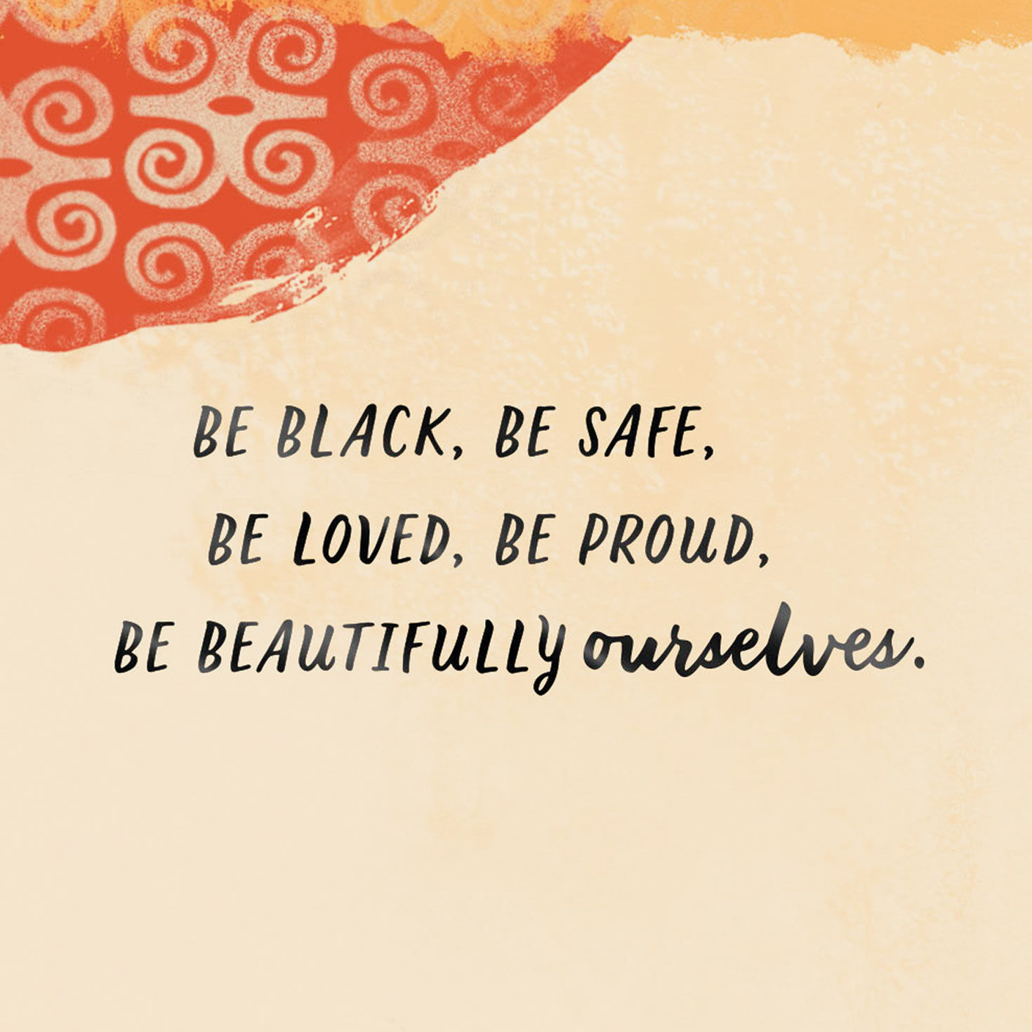 Black Women Embracing Friendship Card Sentiment image number 2