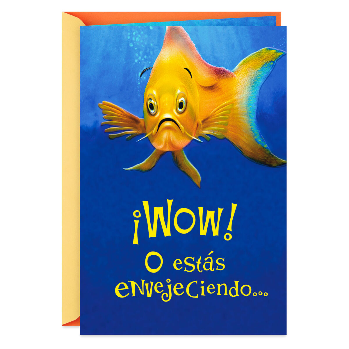 Funny Fish SpanishLanguage Birthday Card Greeting Cards
