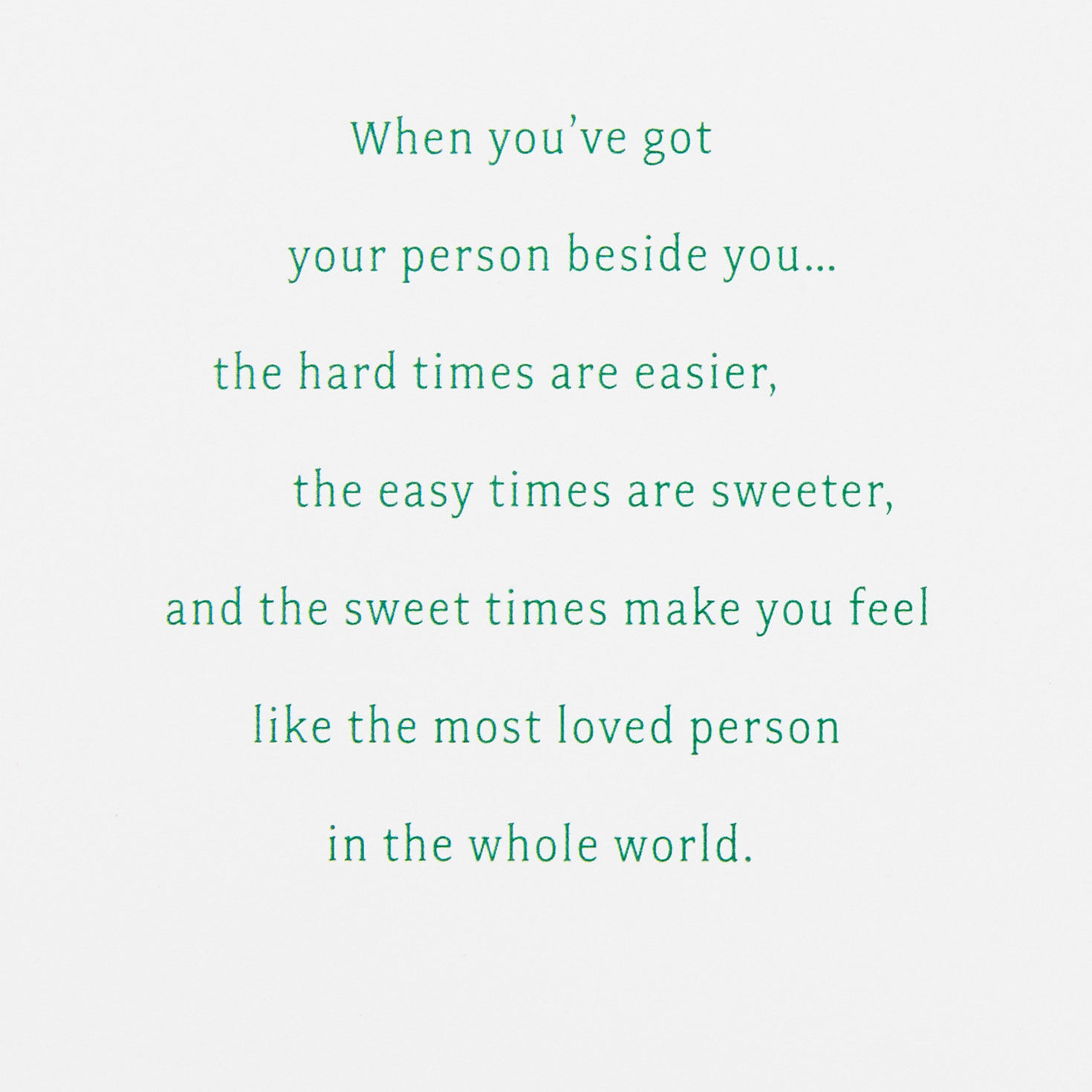 Festive Holiday Stockings Wife Christmas Card Sentiment image number 2