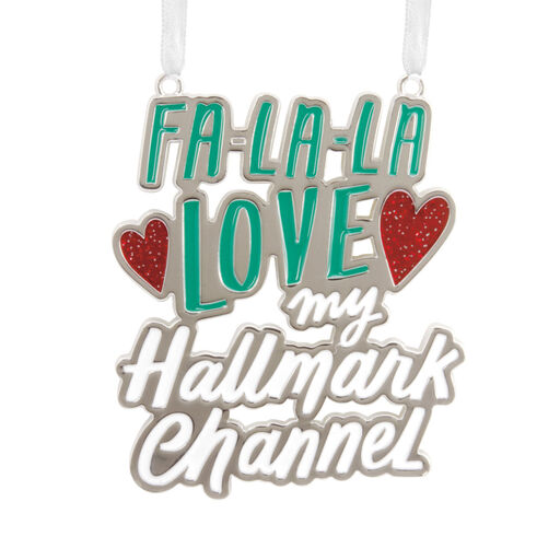 Hallmark Channel Fa La La Love Metal Hallmark Ornament, 