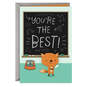 You're the Best Thank-You Card for School Worker From Kid, , large image number 1