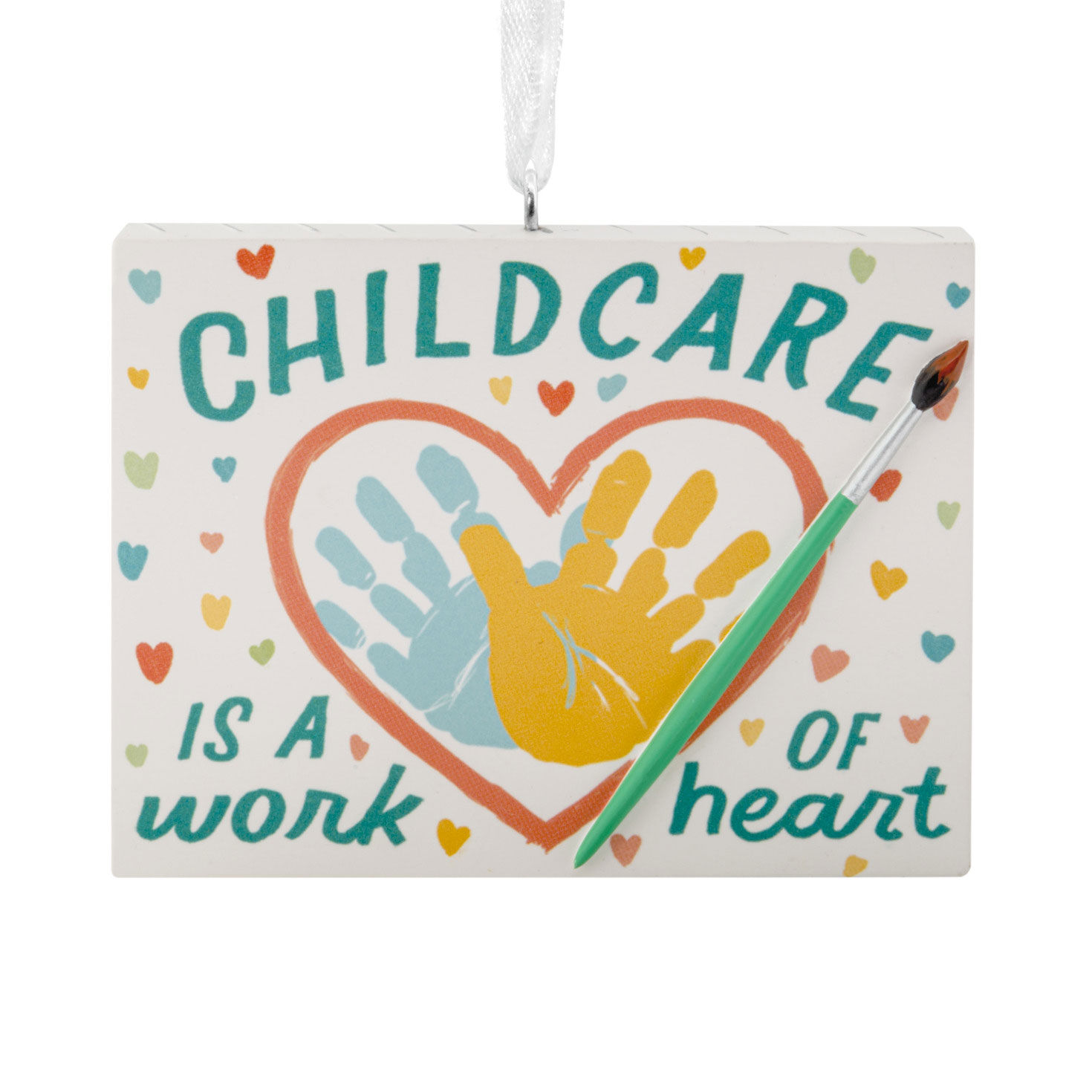 Childcare Is a Work of Heart Hallmark Ornament