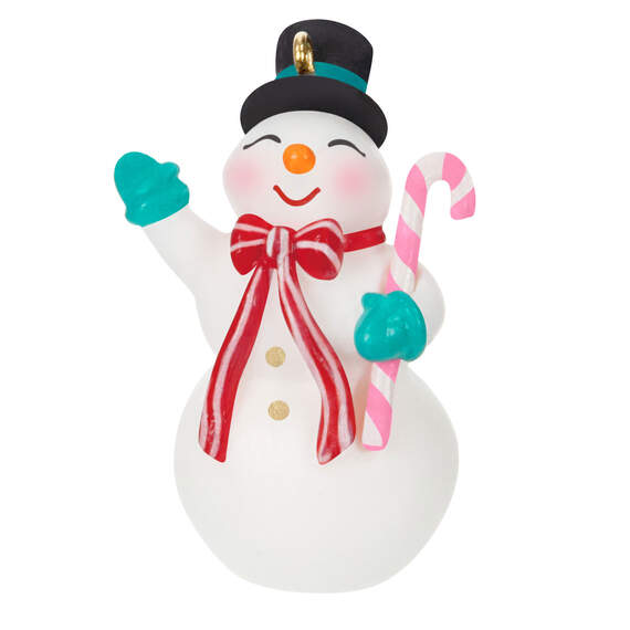 Mini Nostalgic Snowman Ornament, 1.45"