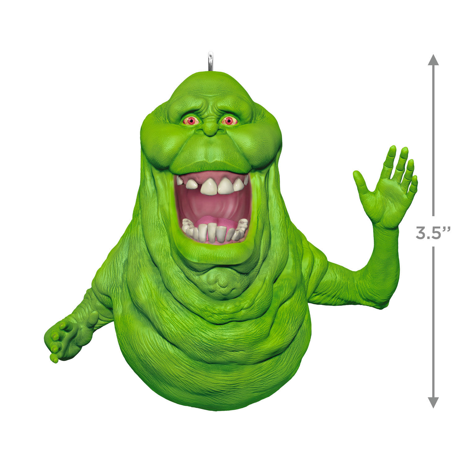 Ghostbusters Slimer Keepsake Ornament Measurement image number 3