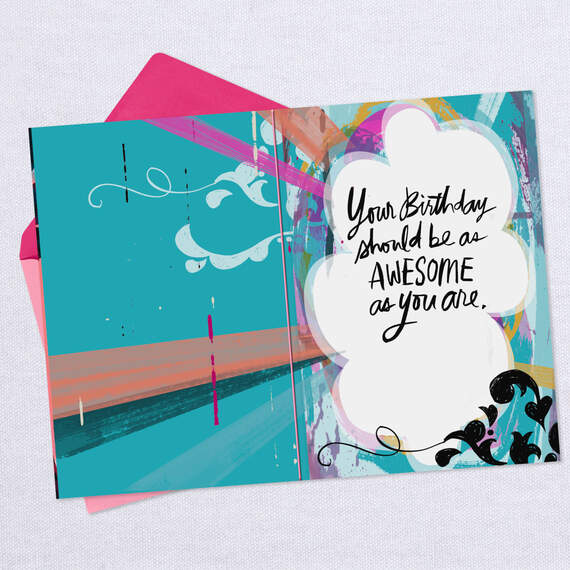 Hope Your Day Is as Awesome as You Birthday Card, , large image number 3