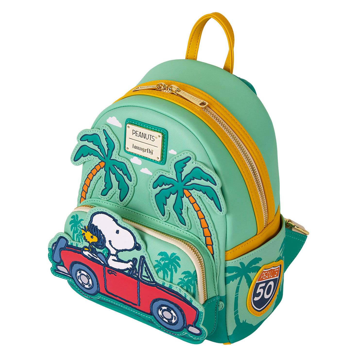Loungefly Peanuts Snoopy Road Trip Mini Backpack - Handbags & Purses ...