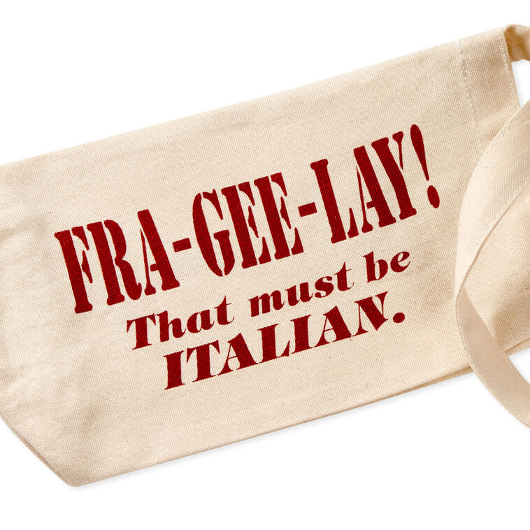 A Christmas Story Leg Lamp Canvas Wine Gift Tote back flat image number 6