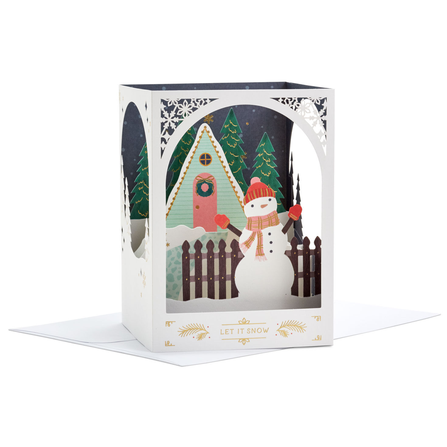 You Make the Season Magic Snowman 3D Pop-Up Christmas Card