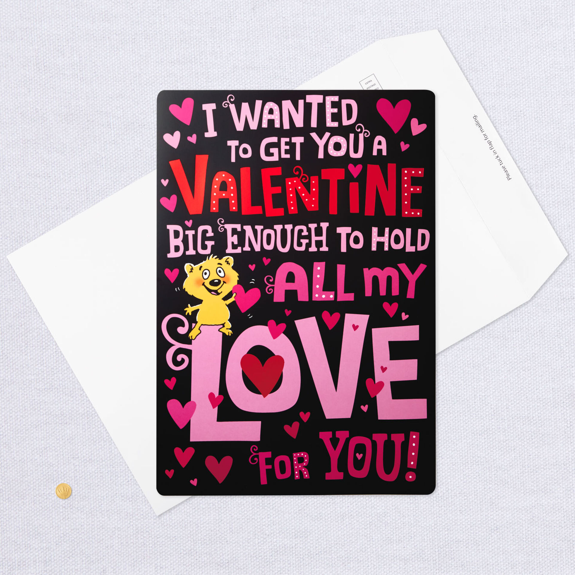 to Someone Very Special Extra Large 5-Page Card. to Someone Special Valentines Day Card