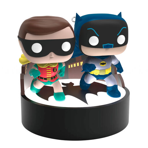 Batman™ The Classic TV Series Batman™ and Robin™ Funko POP!® Ornament With Light and Sound, 