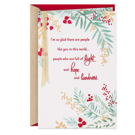 Thankful for People Like You Christmas Card, , large