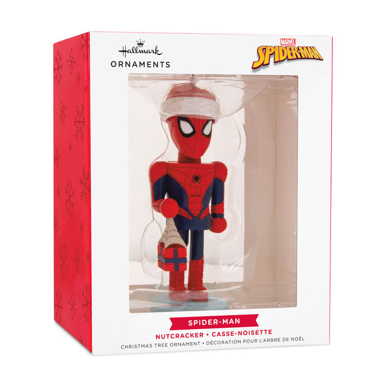 Marvel Spider-Man Nutcracker Christmas Ornament package front image number 7