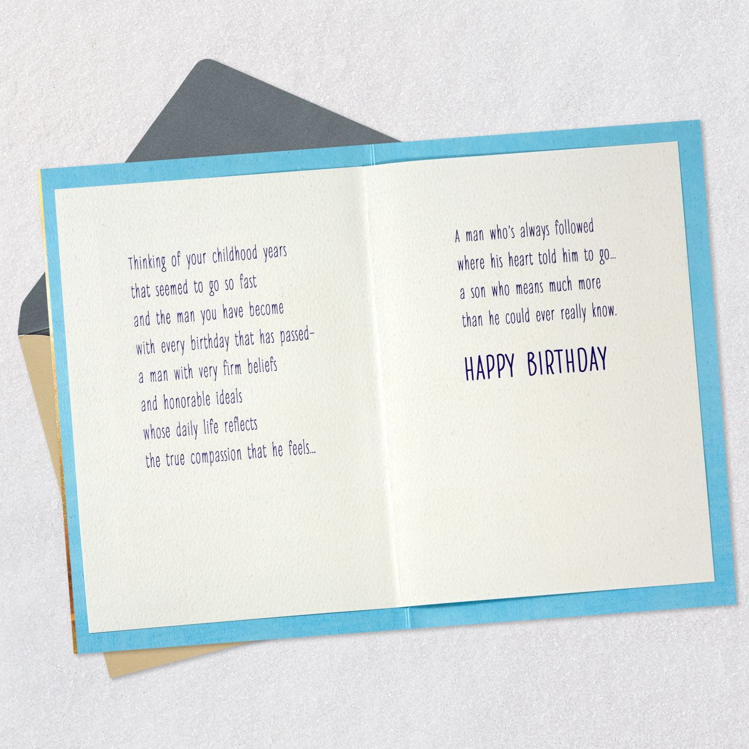 The Man You Have Become Birthday Card for Son, , large image number 4