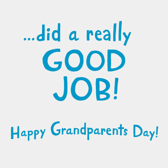 Cute Owls Grandparents Day Card for Papa, , large image number 2