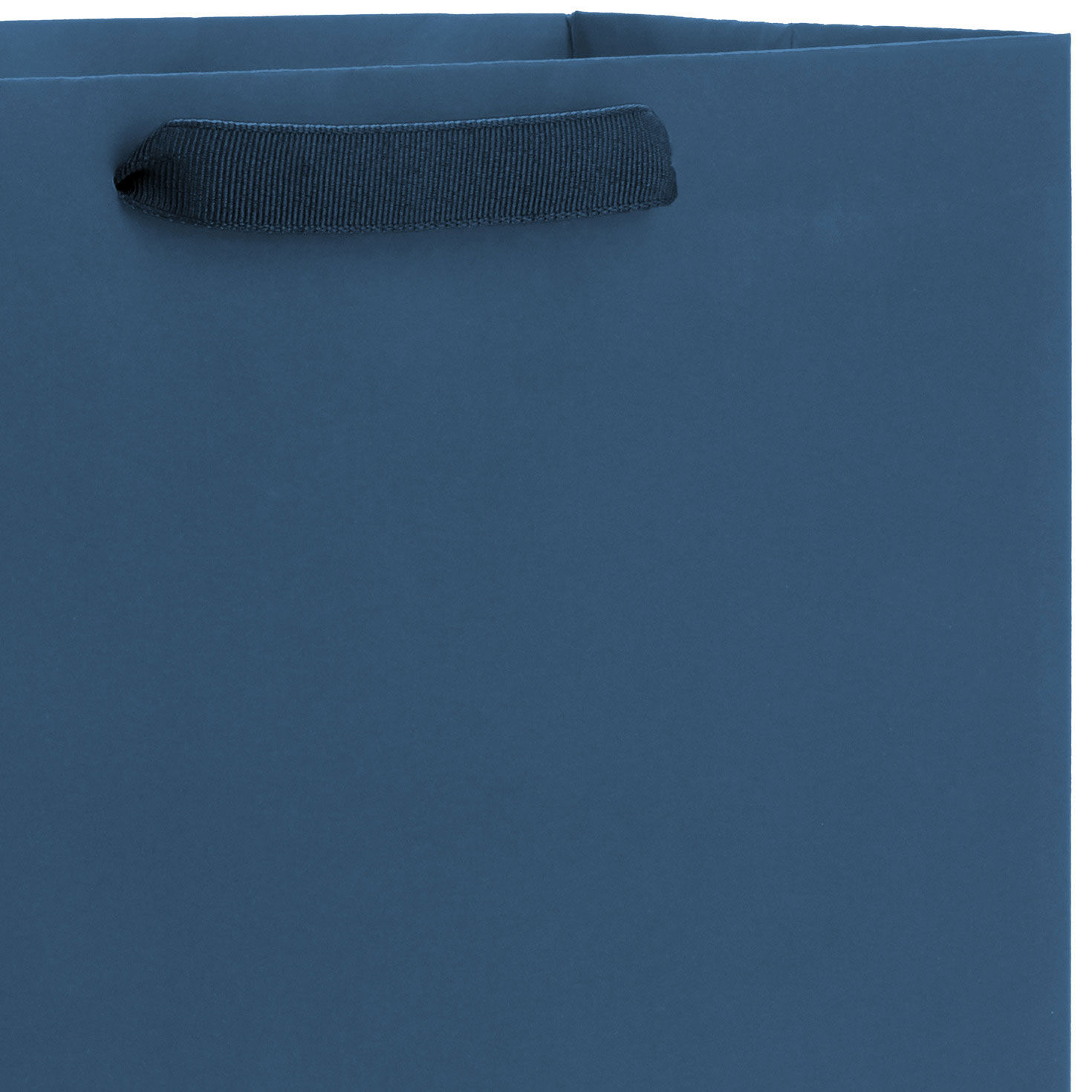 13" Navy Large Gift Bag, Navy, large image number 4