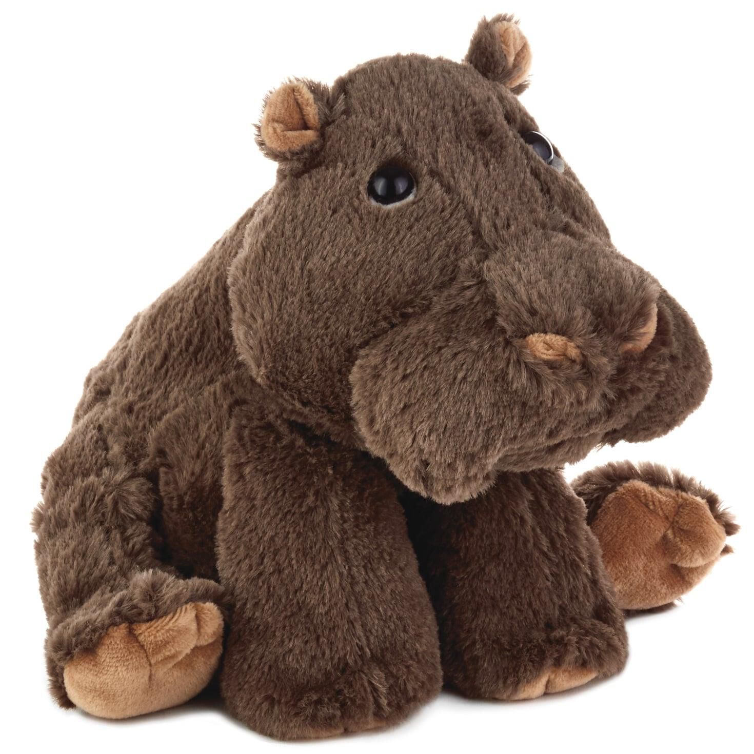 singing christmas hippo plush