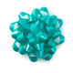 Turquoise Blue High Gloss Ribbon Confetti Gift Bow, 4 5/8"