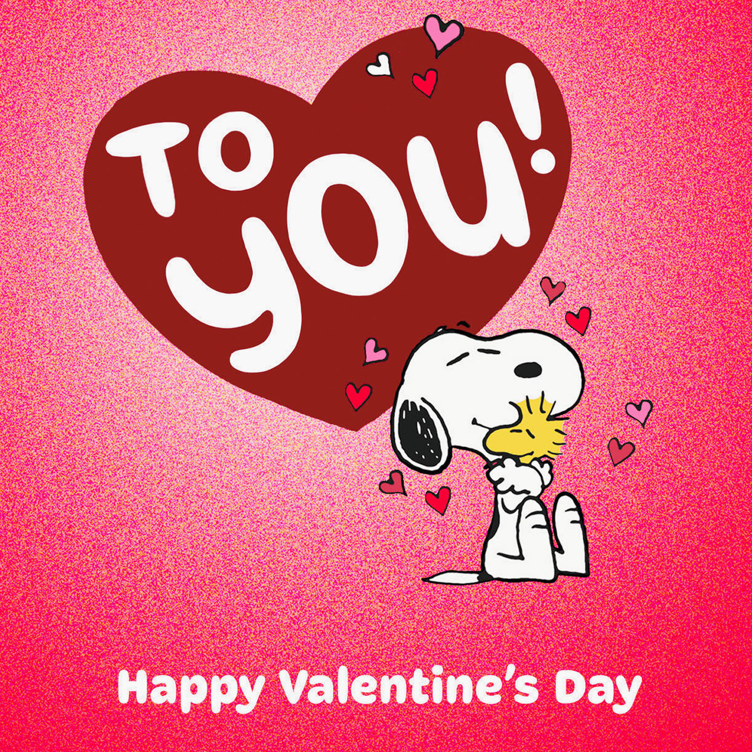 Peanuts® Snoopy and Woodstock Sending Big Love Valentine's Day Card for only USD 3.99 | Hallmark