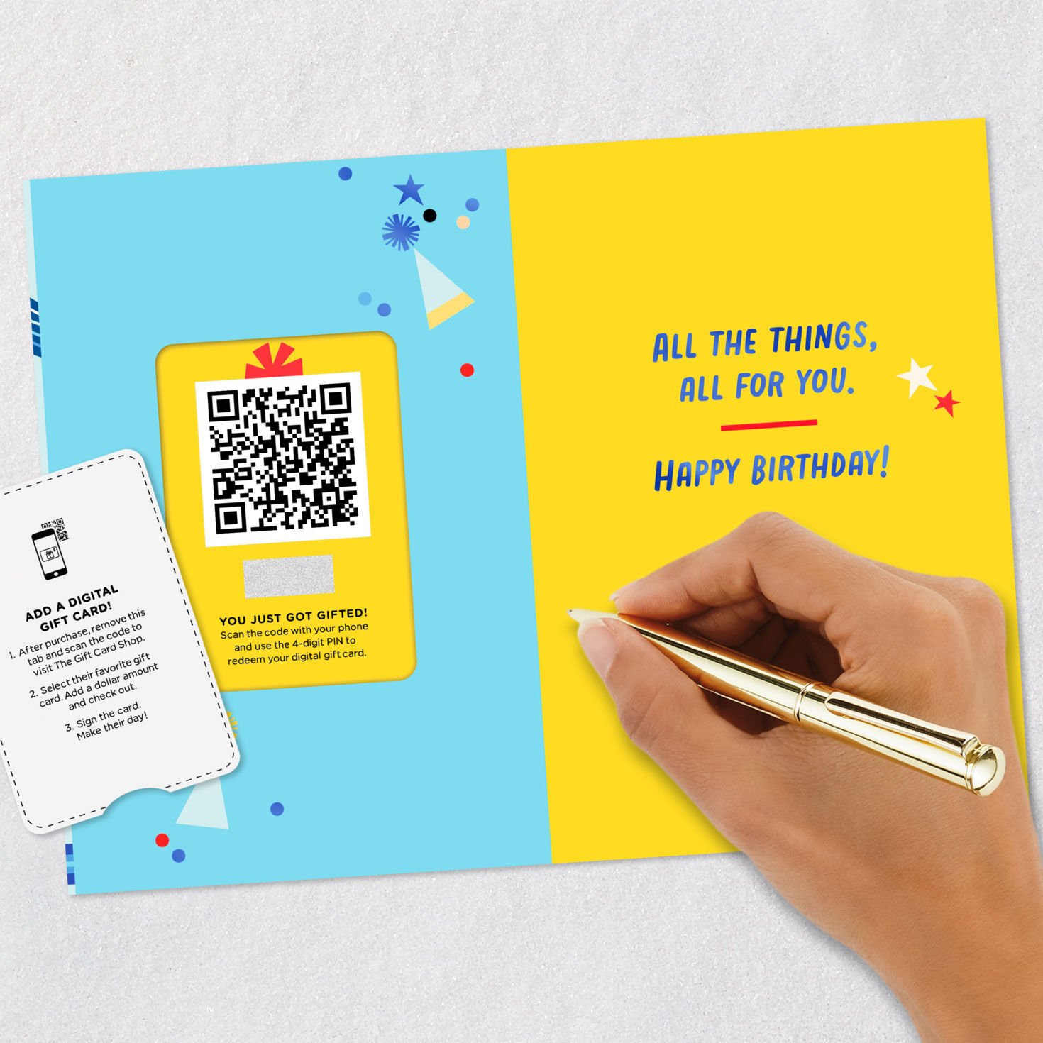 All the Things, All for You Gift Card Greeting Birthday Card for Kids, , large image number 9
