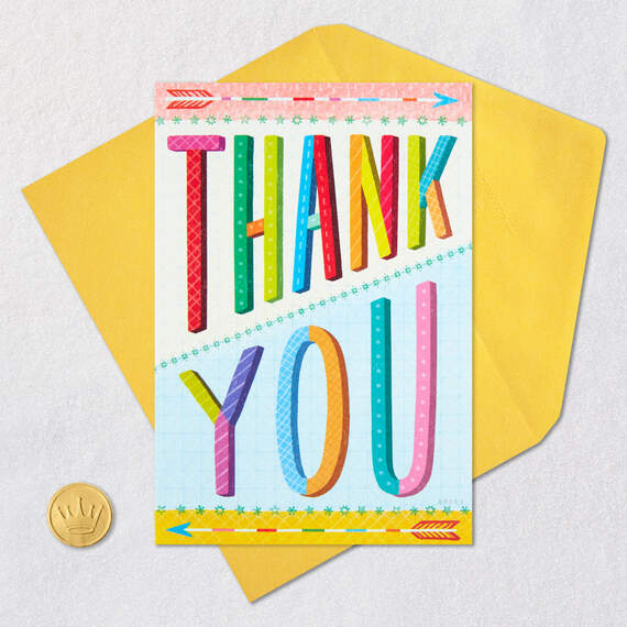 Thanks So Much Thank-You Card, , large image number 5