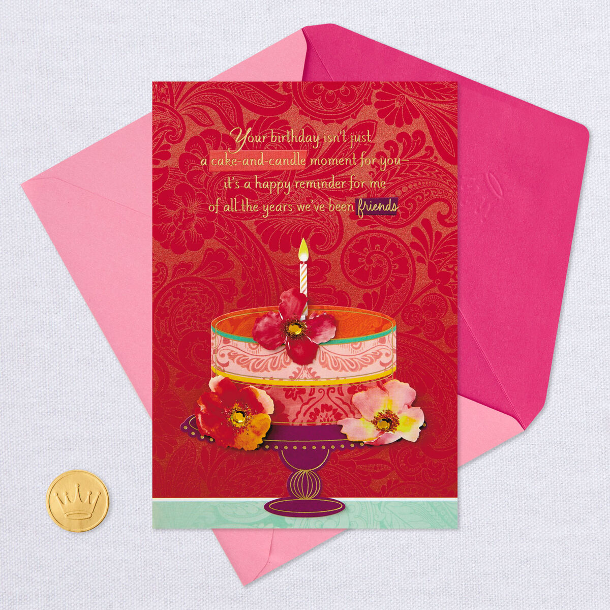 Happy We're Friends Birthday Card Greeting Cards Hallmark