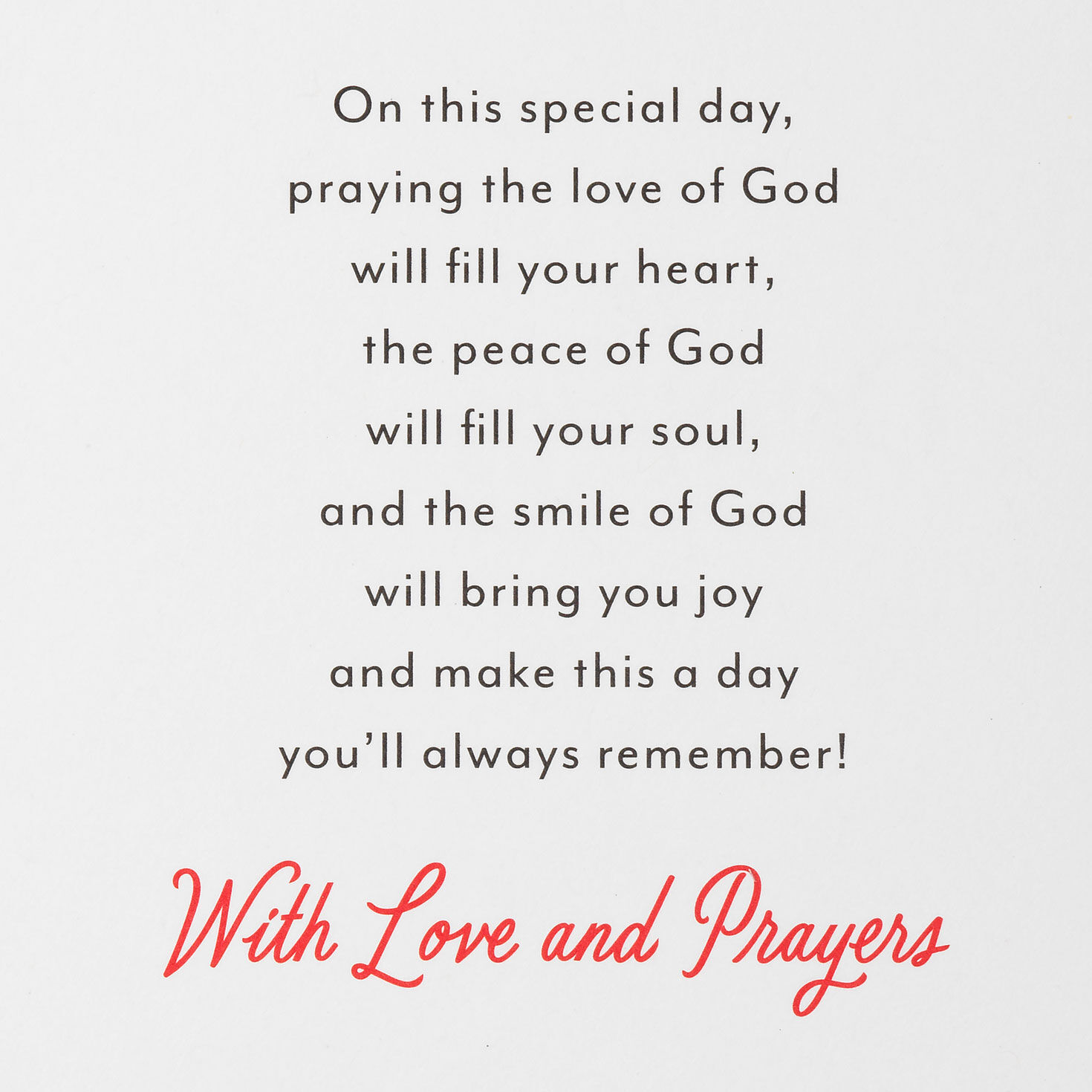 The Love of God Religious Confirmation Card for Grandson, , large image number 2