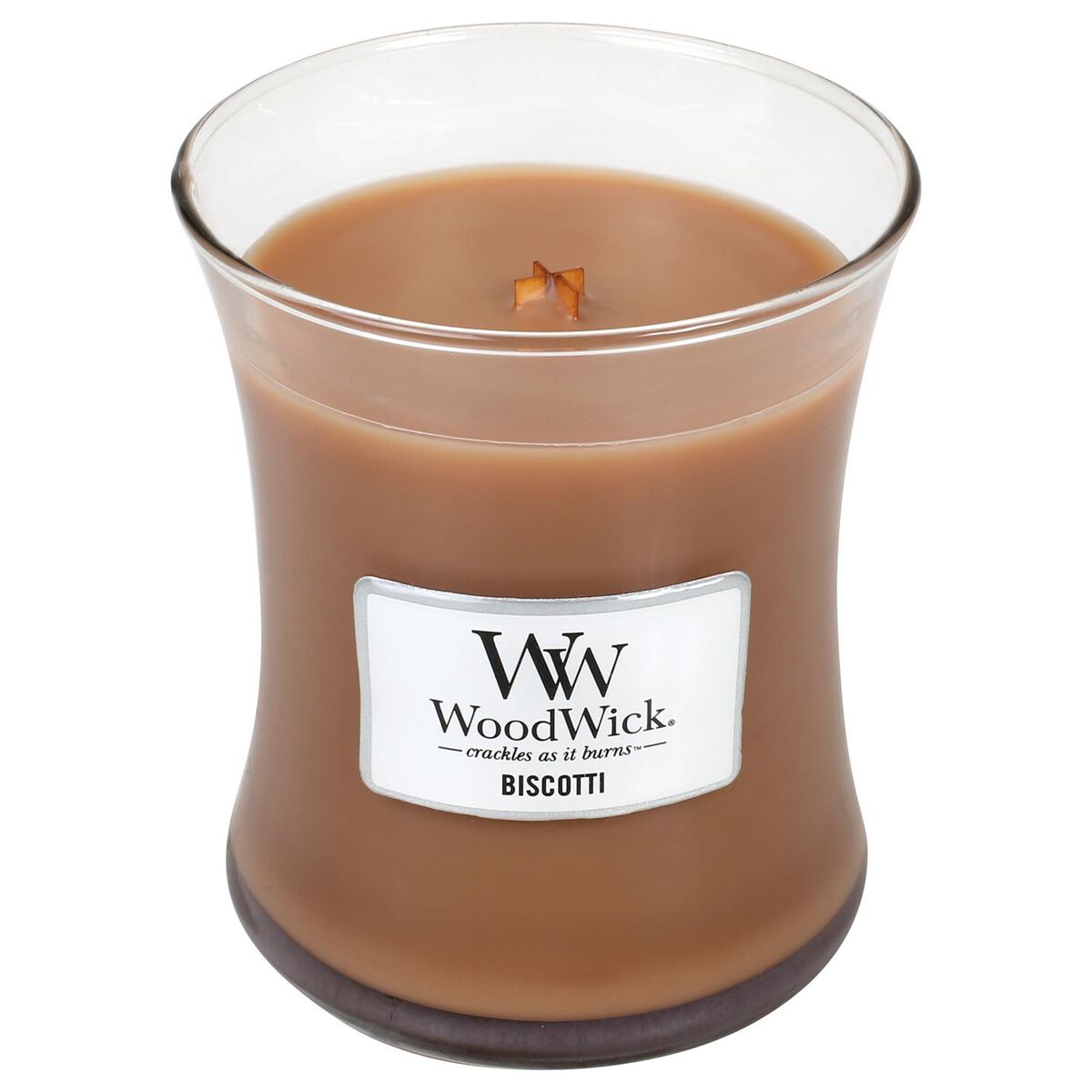 WoodWick® Biscotti Medium Candle, 10 oz Candles Hallmark
