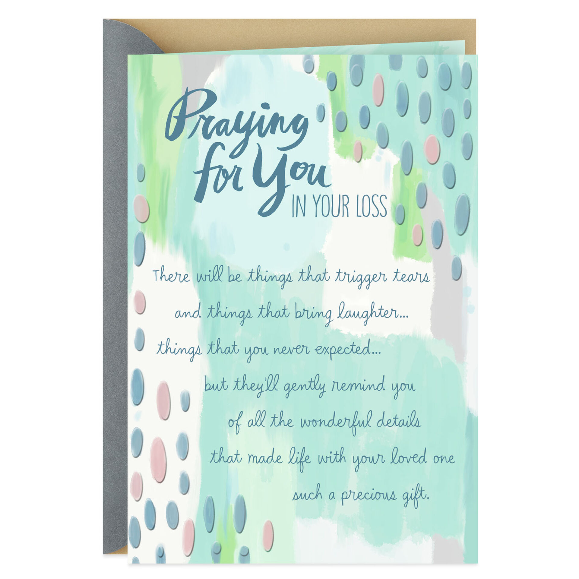 Praying For You In Your Loss Religious Sympathy Card Greeting Cards Hallmark