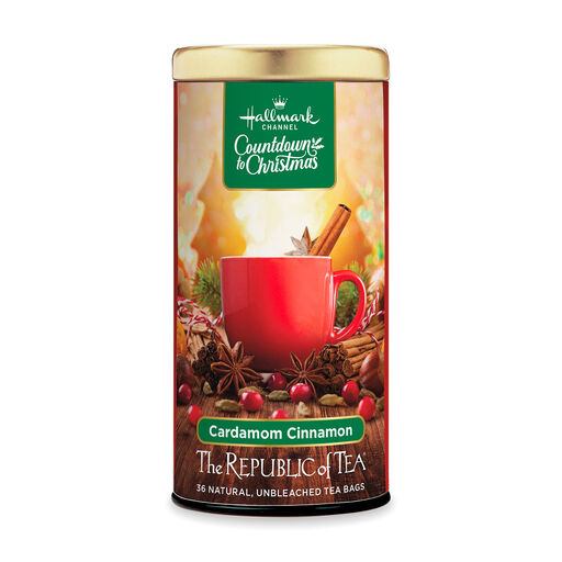 The Republic of Tea Hallmark Channel Cardamom Cinnamon Tea Bags, 36 Pieces, 