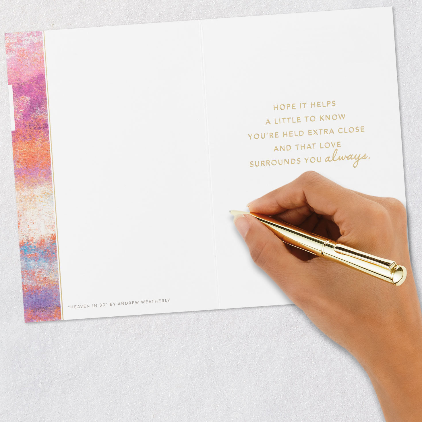 ArtLifting Remembered and Loved Sympathy Card, , large image number 7