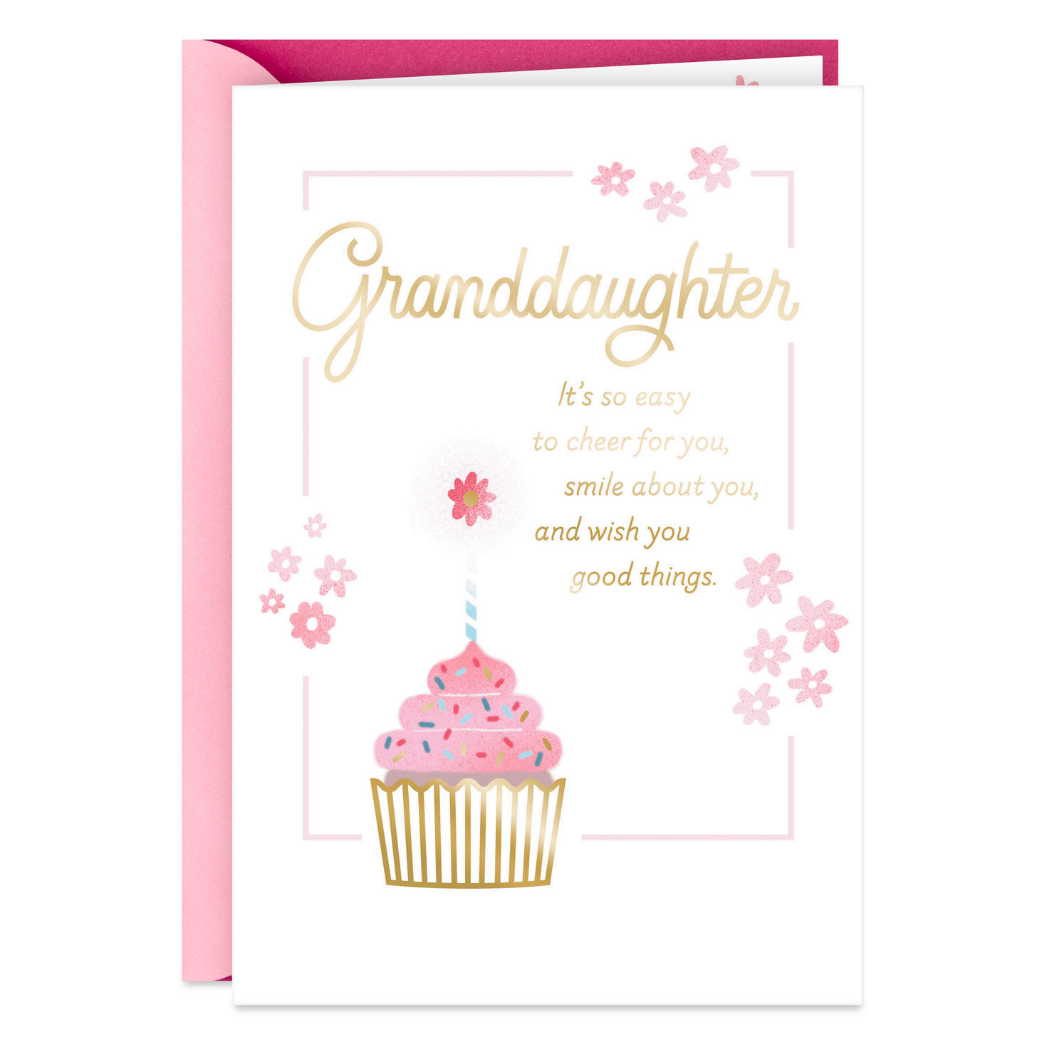 Wishing You Good Things Birthday Card for Granddaughter