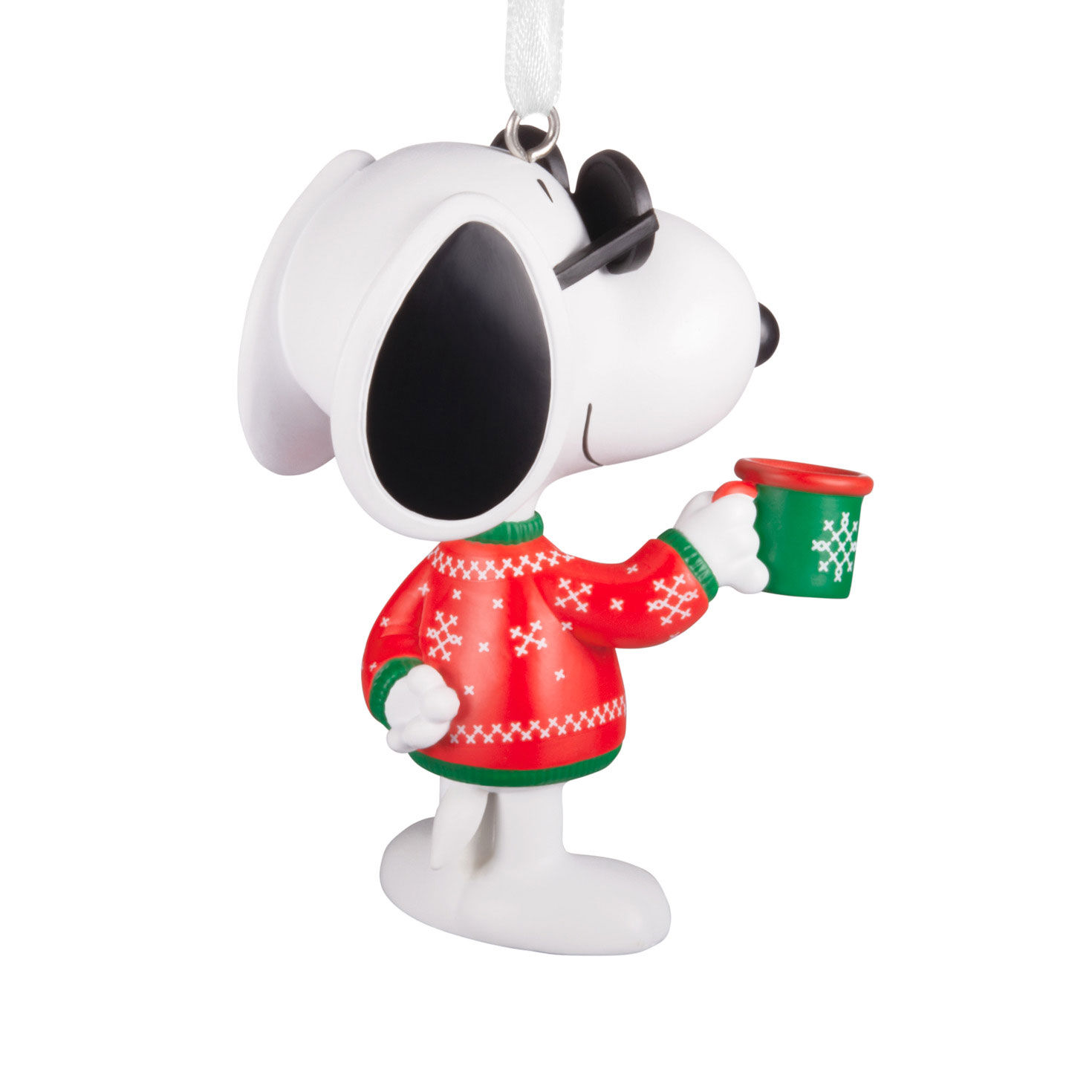 Peanuts Snoopy as Joe Cool Christmas Ornament bach image number 6