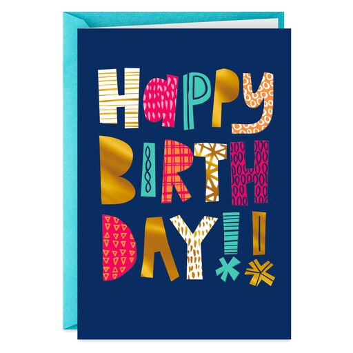 Your Once-a-Year Day Birthday Card, 