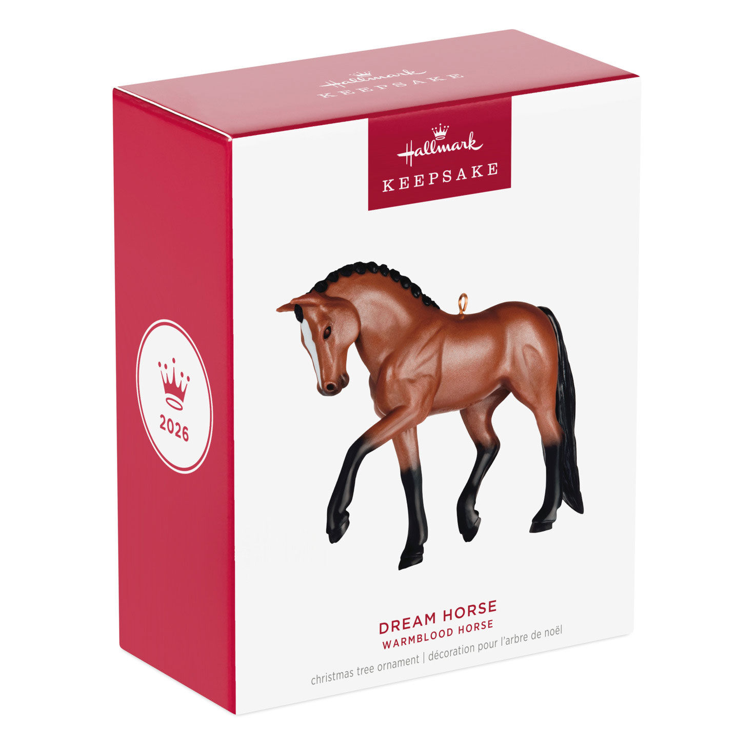 Brown Horse Keepsake Ornament Package Front image number 7