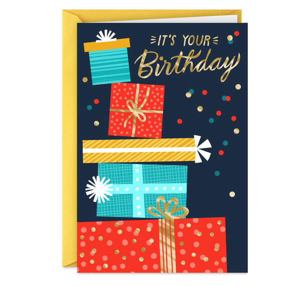 All the Happiness Birthday Card