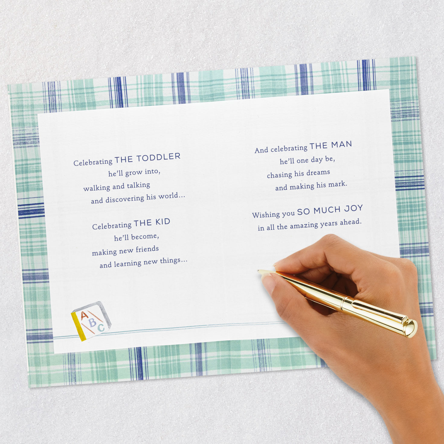 Bunny and Clothes New Baby Boy Card  image number 7