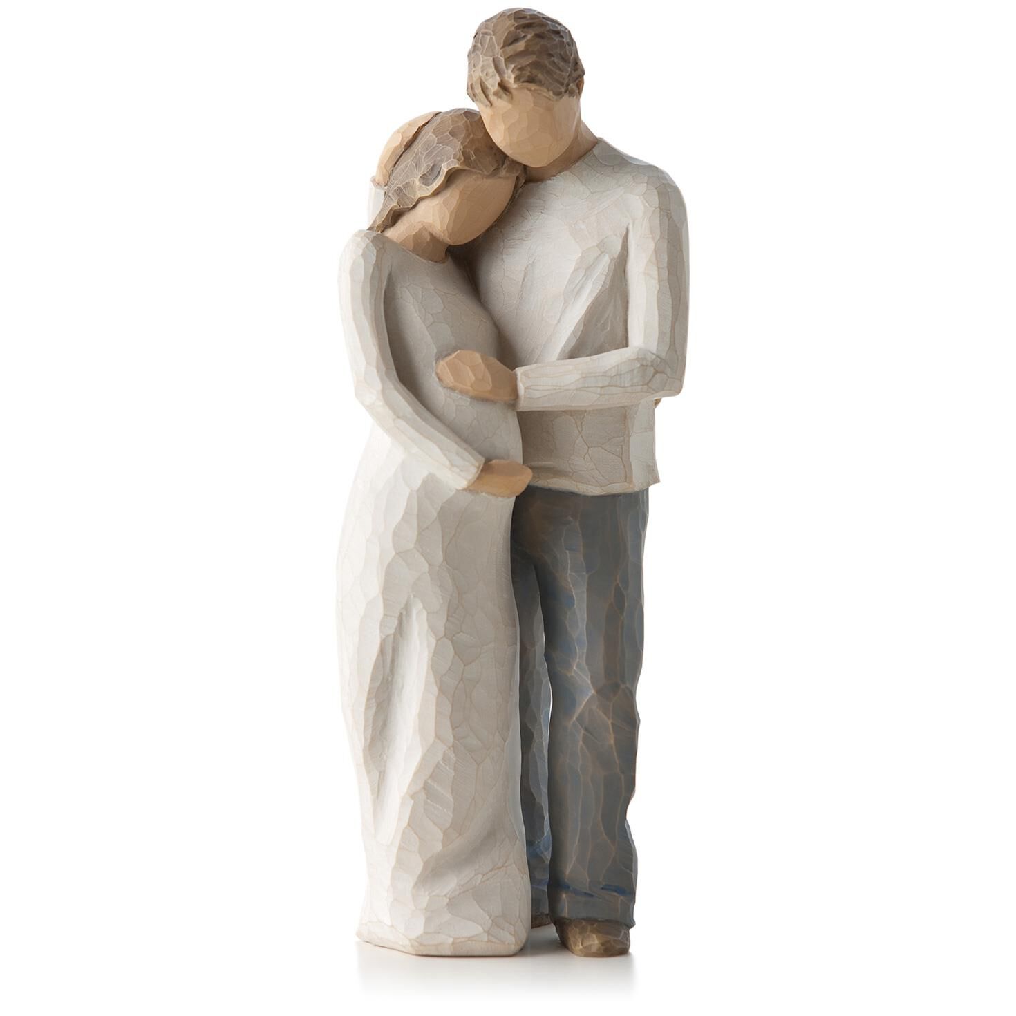 Willow Tree Home Figurine Expectant Mother & Father 26252 in a Branded Gift Box 