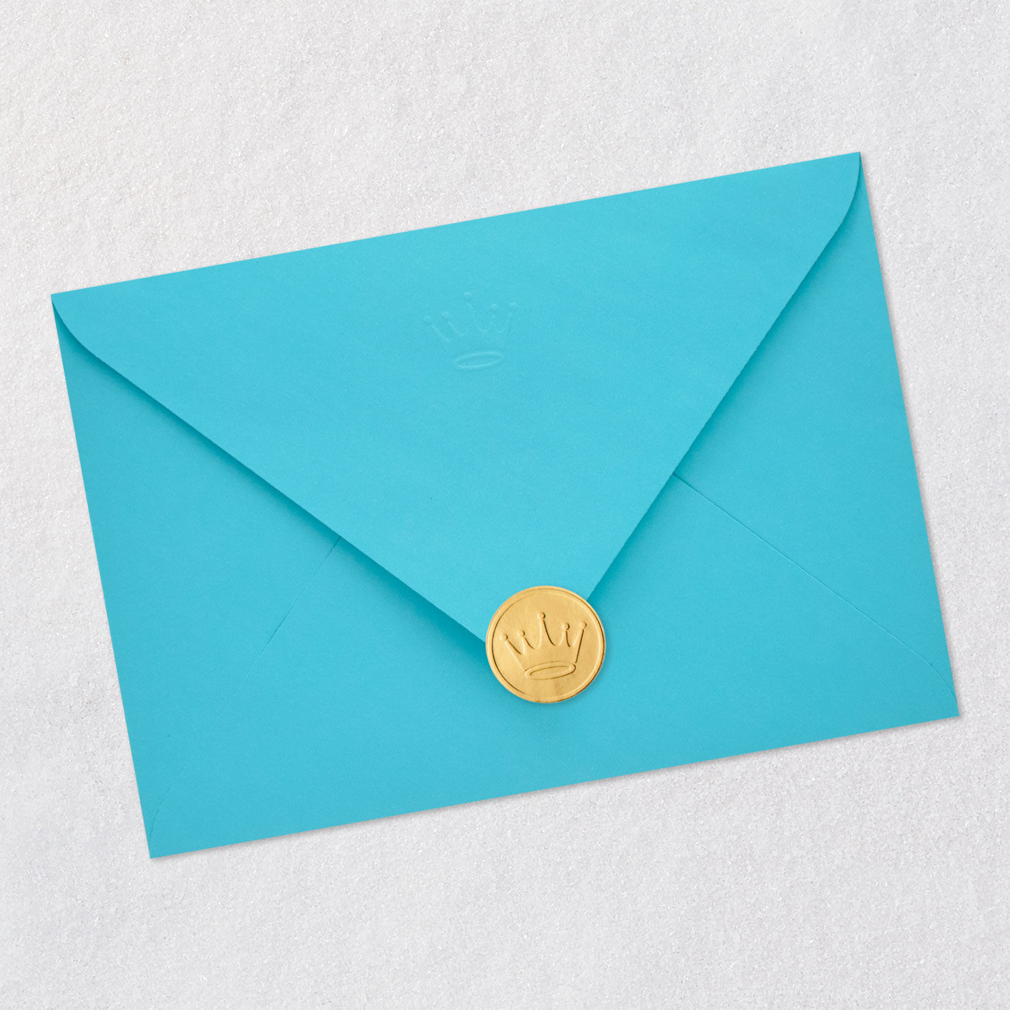 Ice Cream Cone Religious Birthday Card Envelope Back with Seal image number 8