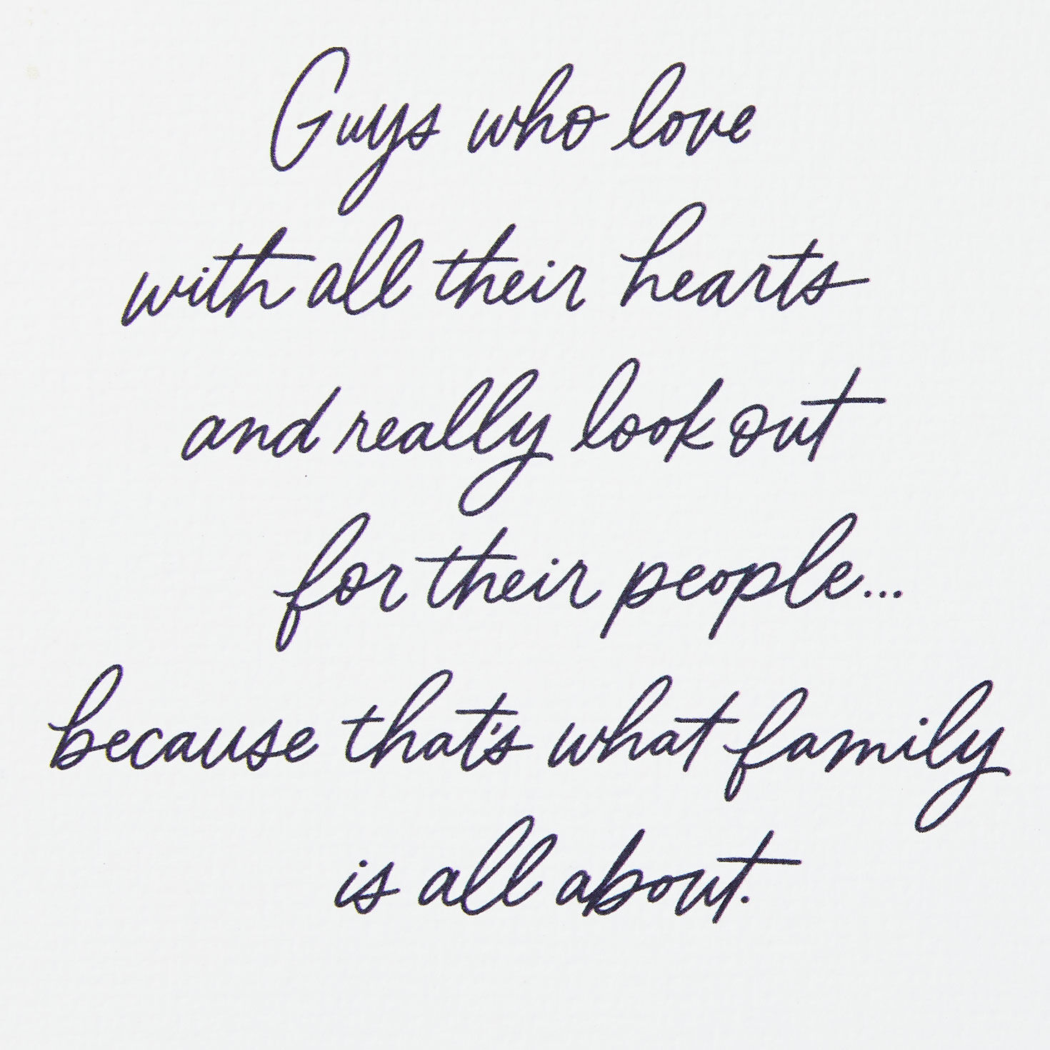 Lucky to Be Family With a Guy Like You Father's Day Card for only USD 5.59 | Hallmark