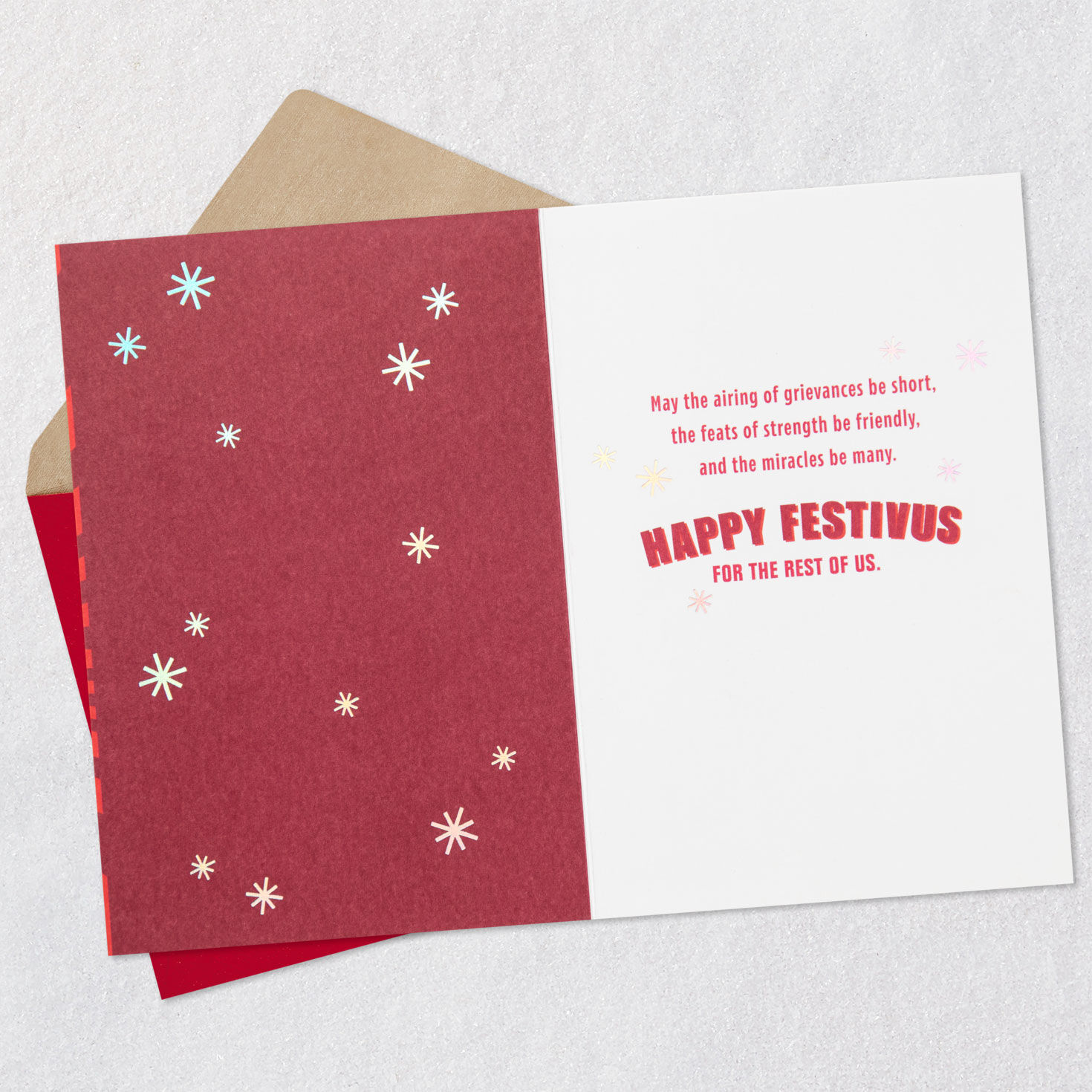 Seinfeld Festivus Miracle Funny Holiday Card, , large image number 3