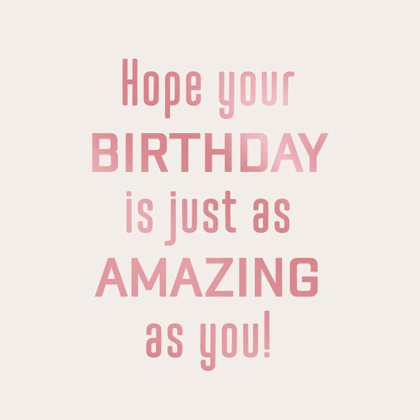 Pink Camo Birthday Card for Her Sentiment image number 2