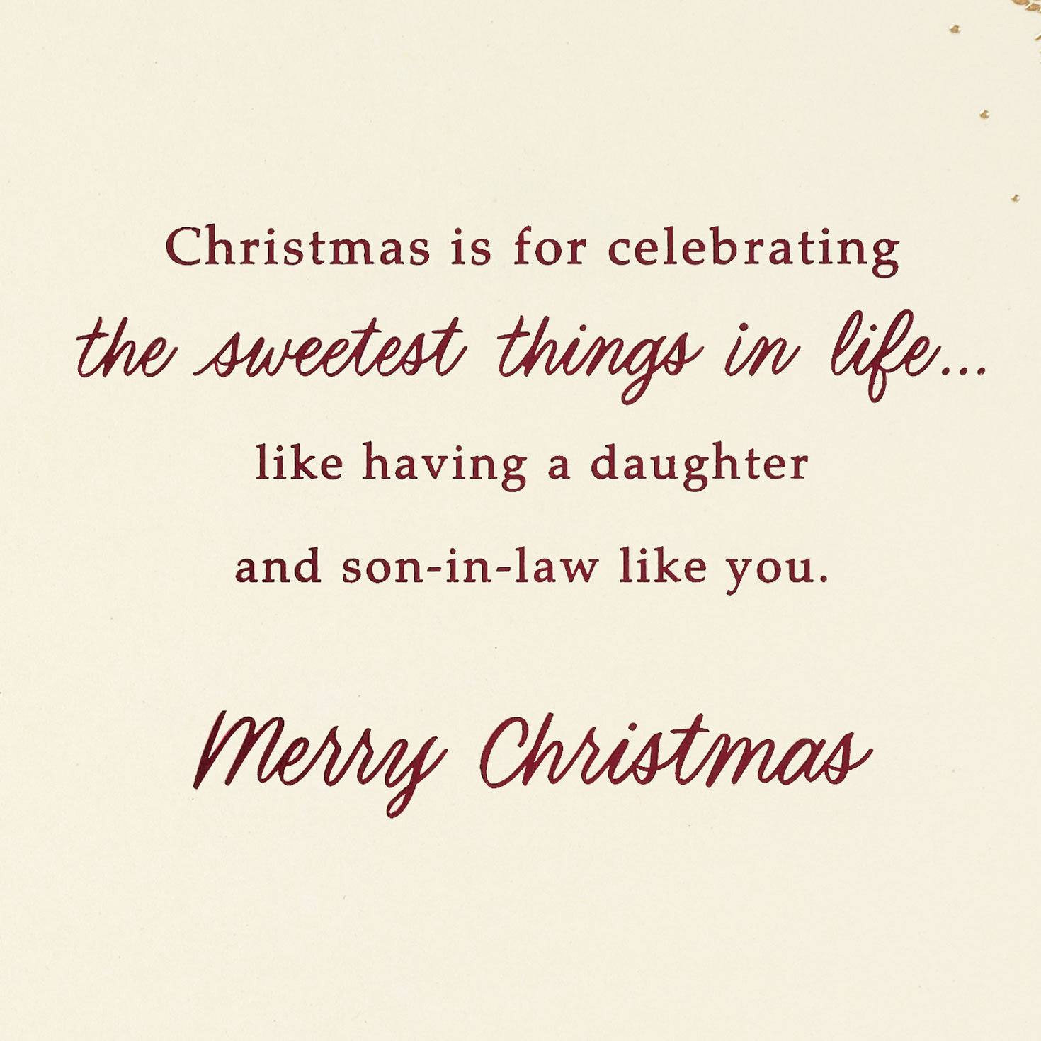 Thomas Kinkade The Christmas Festival Card Sentiment image number 3