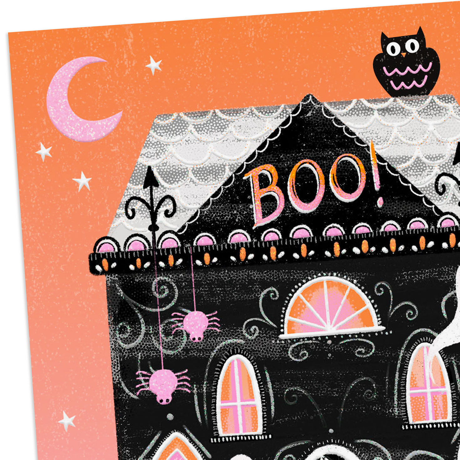 Haunted House and Ghosts Halloween Cards Pack Cover Detail image number 4